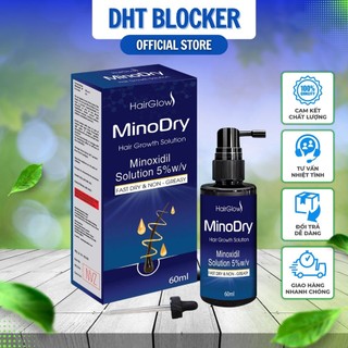   Tặng Peo Mix  Dung dịch mọc tóc MinoDry Minoxidil 5%  DẠNG LỎNG  