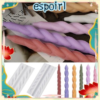 Khuôn Nến Thơm, Khuôn Nến Silicon Handmade, Sọc Xoắn Ốc Sáng Tạo DIY Thủ Công Nhựa Khuôn Trang Trí Nhà