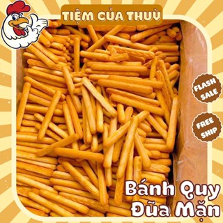 500G Bánh Quy Đũa Mặn Bơ Sữa, Bánh Quy Que Tăm, Bánh Quy Đũa Liên Hưng, đồ 1k, Tiệm ăn vặt Thuỳ Bùi