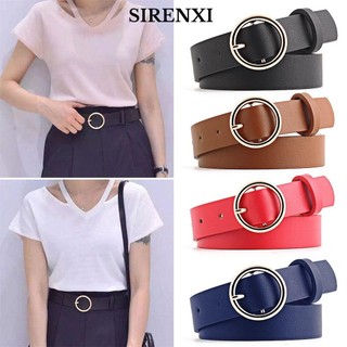 SIRENXI thắt lưng thiết kế phong cách cổ điển cho nữ