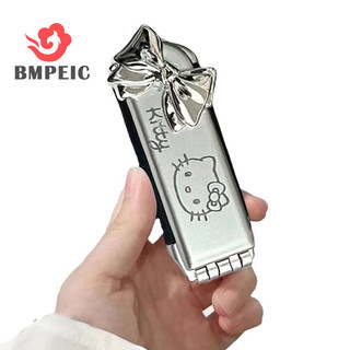 Bmpeic Sanrio Gấp Tóc Tạo Kiểu Tóc Với Gương Anime Di Động Du Lịch Lược Nhỏ Dụng Cụ Mới