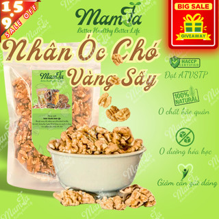 Nhân hạt óc chó vàng nhập Mỹ loại 1 Mamfa không hôi không chất bảo quản ăn kiêng ăn vặt mẹ bầu