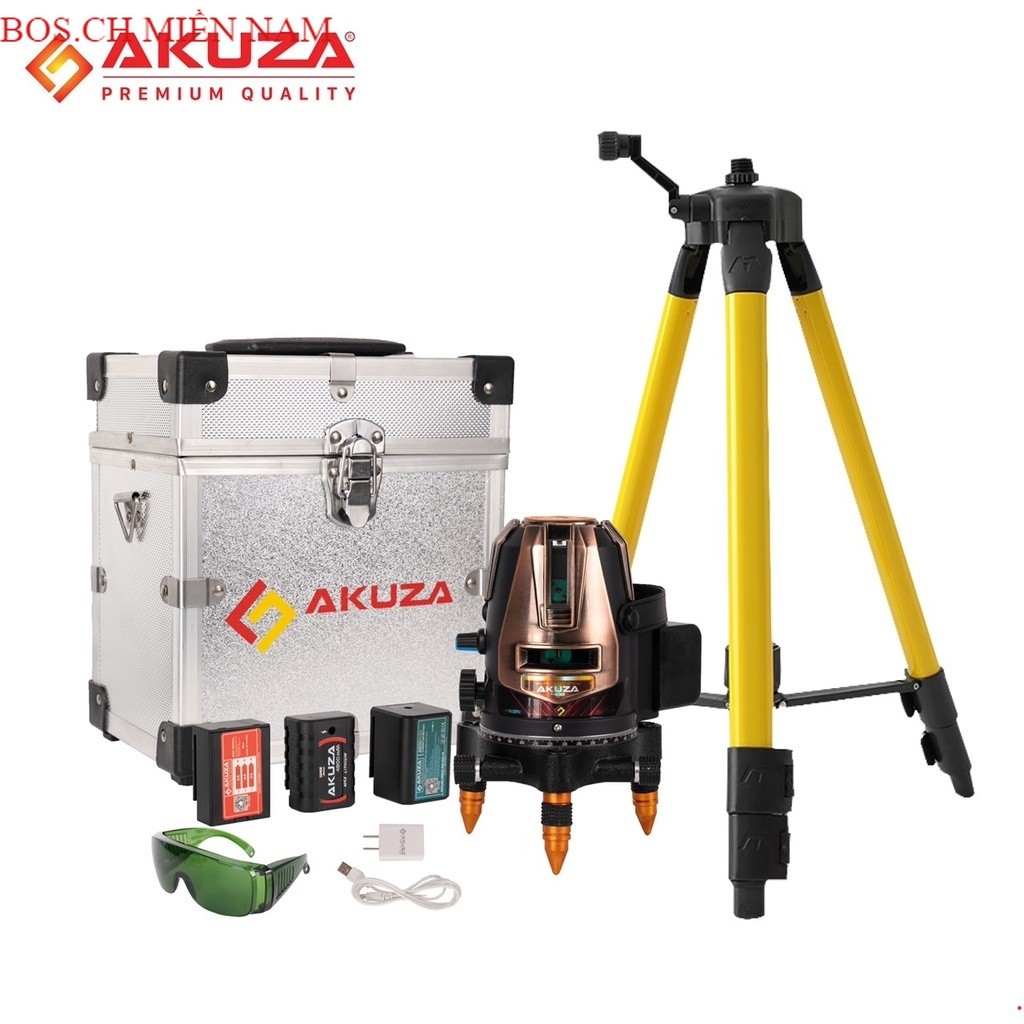 Máy bắn cốt lazer AKUZA AK-488 - 5 tia xanh siêu sáng- Máy cân mực, Bắn cốt, bos.ch miền nam