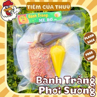  COMBO Bánh Tráng Phơi Sương   Muối Tép Hàng Phi   Bơ Béo   Sốt Me Siêu Ngon Tiệm Ăn Vặt Thuỳ Bùi 