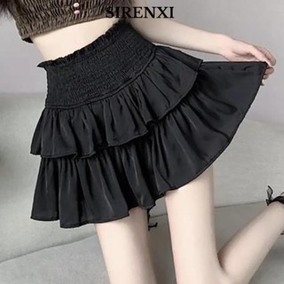 Váy Bouffant lưng cao, Váy xếp ly chữ a Y2k ngọt ngào, Váy bánh gió nguyên chất thời trang phong cách Hàn Quốc dành cho nữ