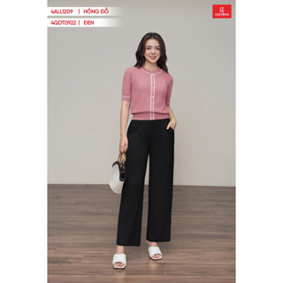 Quần nỉ nữ ống suông CARDINA với chất nỉ lông cừu mềm mại trẻ trung năng động 4QDT09