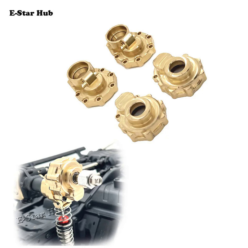 Cốc cầu sau cho WLtoys 104006 104010 104020 104026 Phụ kiện nâng cấp đồng thau xe RC- * &