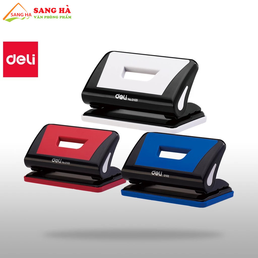 Máy đục lỗ - 10 tờ Deli E0103