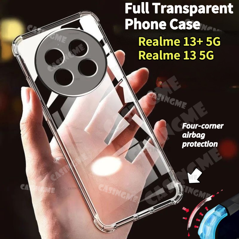 Vỏ trong suốt túi khí Realme 13 + 5G cho Realme 13 5G Realme13 + Realmi 13 + Pro Plus 13Plus 13x 4G 