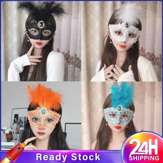 【Đang Bán  Đồ Trang Trí Giáng Sinh Cho Phụ Nữ Mặt Nạ Hóa Trang Công Chúa Giáng Sinh Halloween Tiệc Hóa Trang Đạo Cụ Hóa Trang Mặt Nạ Nửa Mặt Lông Vũ Tiệc Vũ Hội