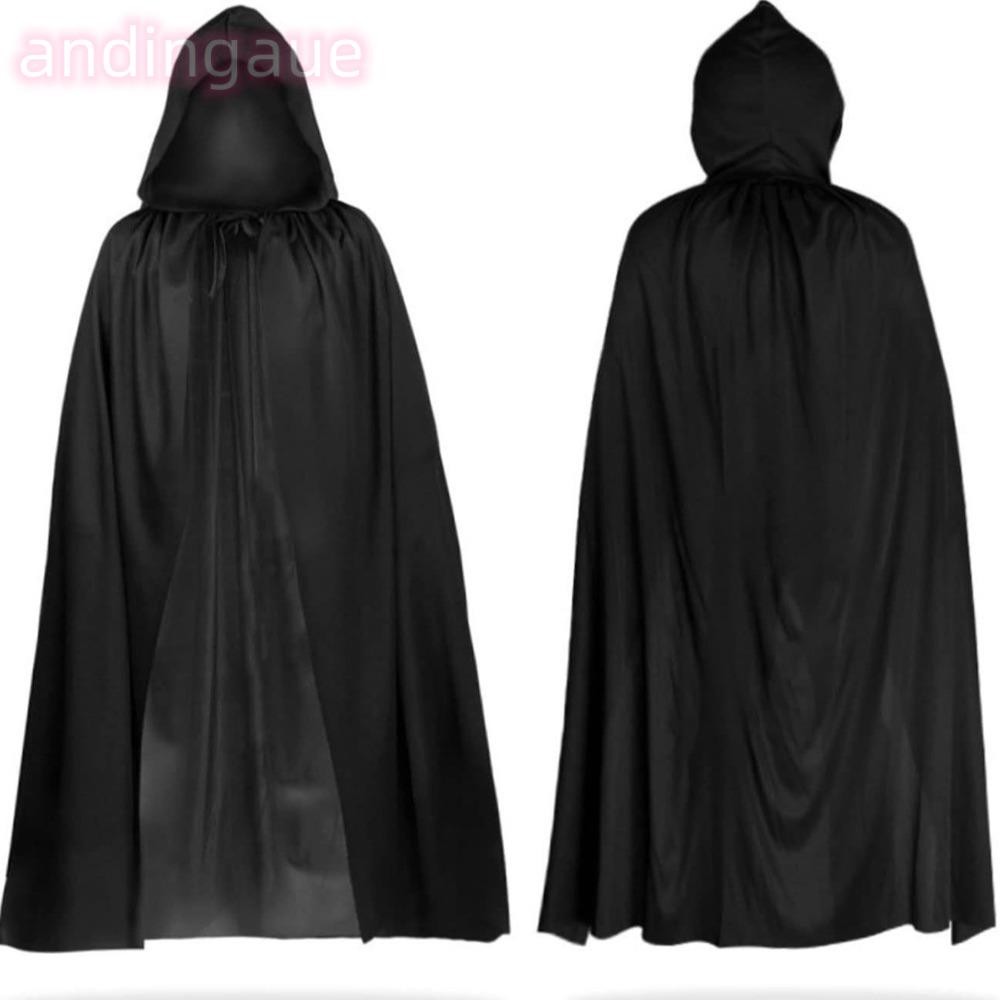 ANDIN Cape Halloween, Trang Phục cosplay Quỷ Ma, Hoodie Áo Choàng 59 Inch