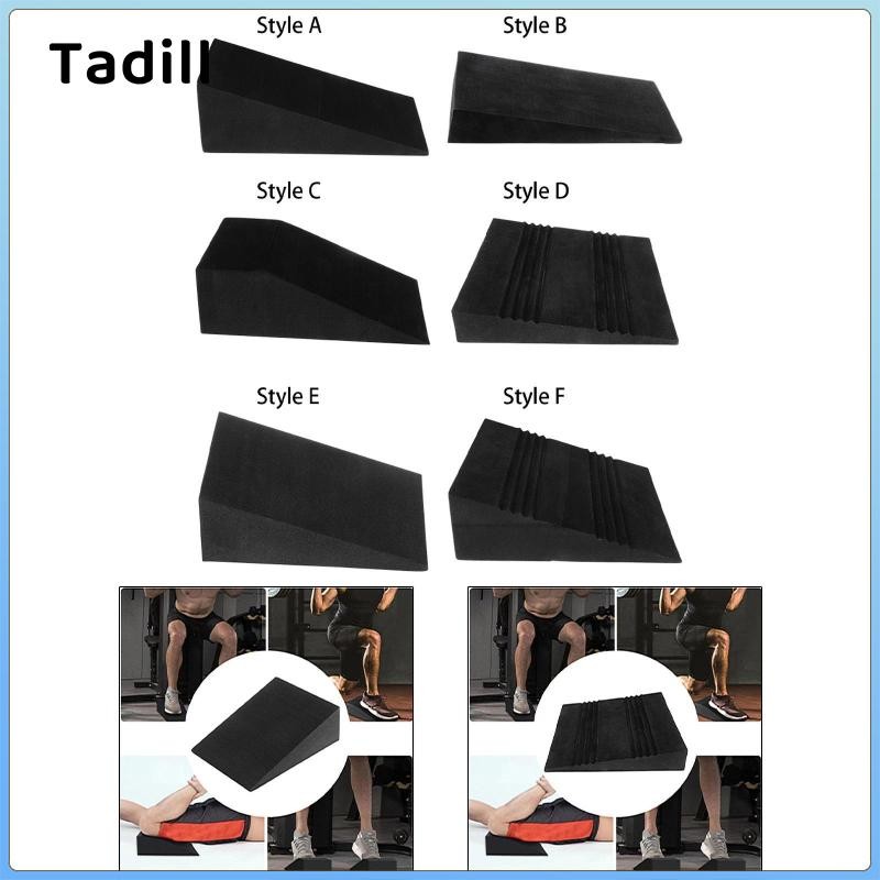Tadill Yoga Xốp Nêm Squat Nêm Khối Gót Chân Nâng Cao Chuyên Nghiệp Khối Tập Yoga Slant Board Bê Cáng