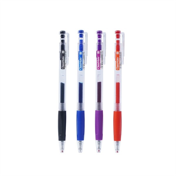 Combo 6 Chiếc Bút Gel CLASSMATE 0.5mm GP106 – Có Đệm Tay, Mực Đậm, Không Lem, Không Nhòe