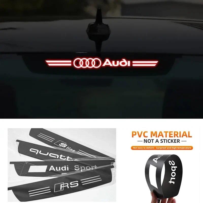 Dành Cho Xe Audi A3 A4 A6 Đèn Phanh Cao Cấp Chiếu Phiên Bản Cho Xe Audi Sport Sline Quattro Logo Đèn