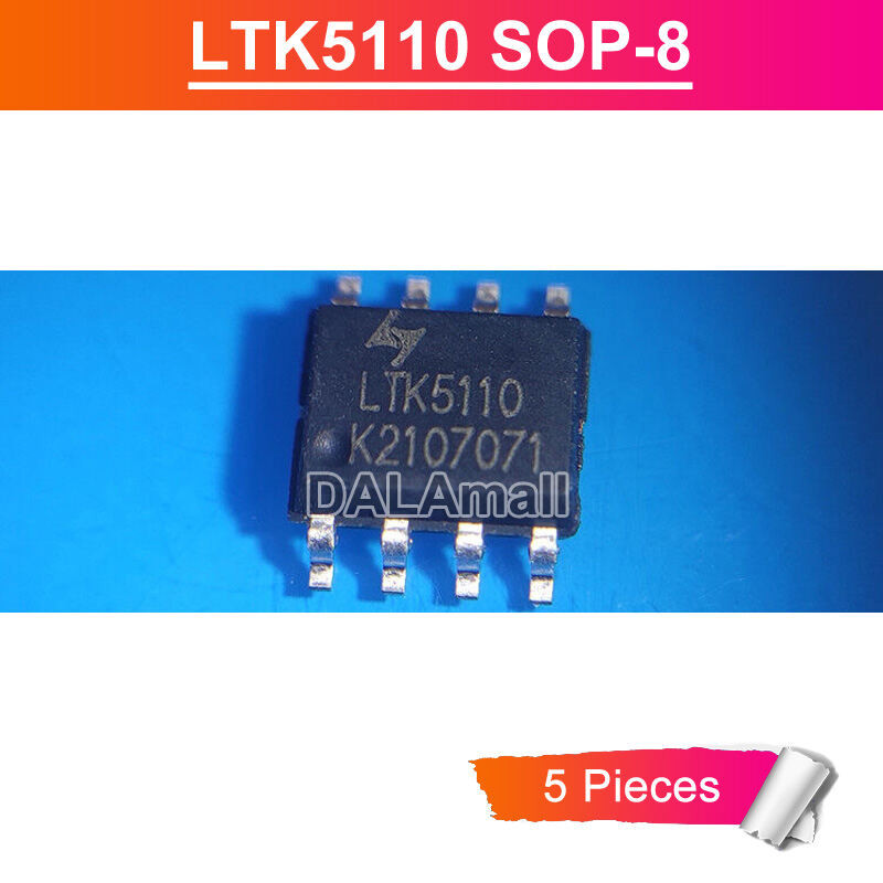 Bộ 5 LTK5110 ESOP-8 LTK 5110 ESOP8 SOP-8 SMD 30W Class-F Bộ Khuếch Đại Âm Thanh IC Chip QMID