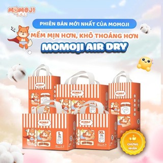 [Phiên Bản Mới] Tã Bỉm Quần Momoji Air Dry Êm Mềm, Siêu Khô Thoáng, An Toàn Cho Bé không quà