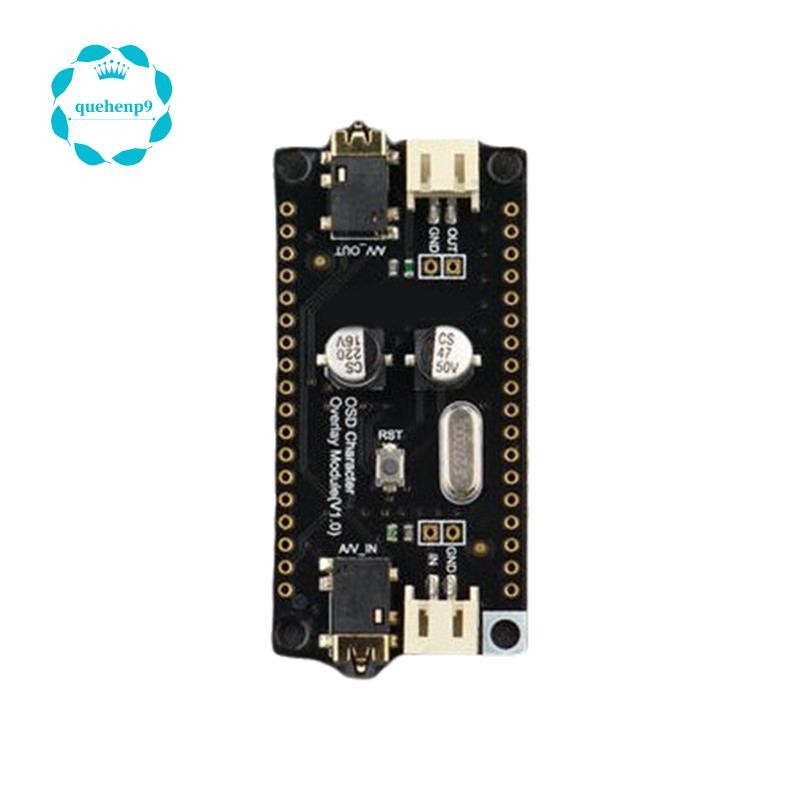 [quehenp9] FireBeetle AT7456E 512B EEPROM Màn hình hiển thị trên màn hình (OSD) Mô-đun phủ nhân vật 