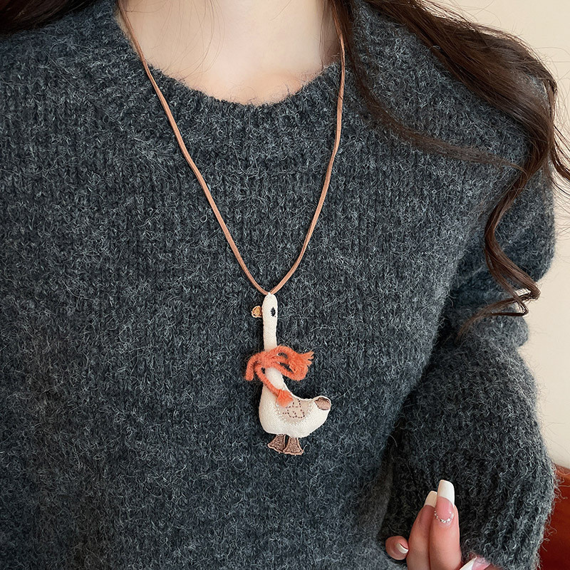 Vòng cổ handmade vải dệt style retro, đơn giản cho nữ