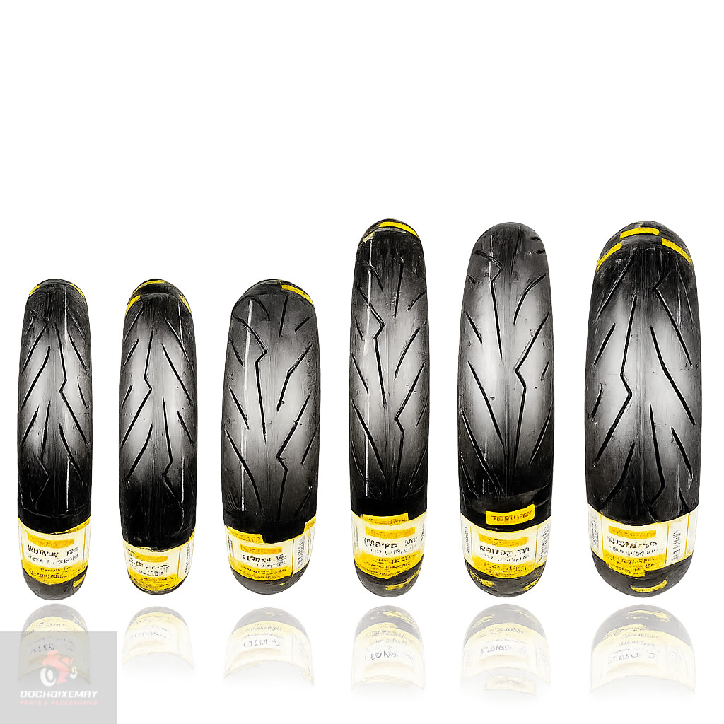 Vỏ lốp xe máy Pirelli Diablo Rosso Sport đủ size 70/90-14 80/90-14 90/90-14 70/90-17 80/90-17 120/70