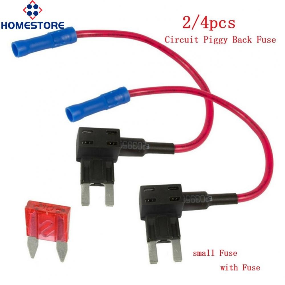[Homestore]Crimp Connectors Fuse Holder Workshop For Factory Optional Slots 2/4PCS