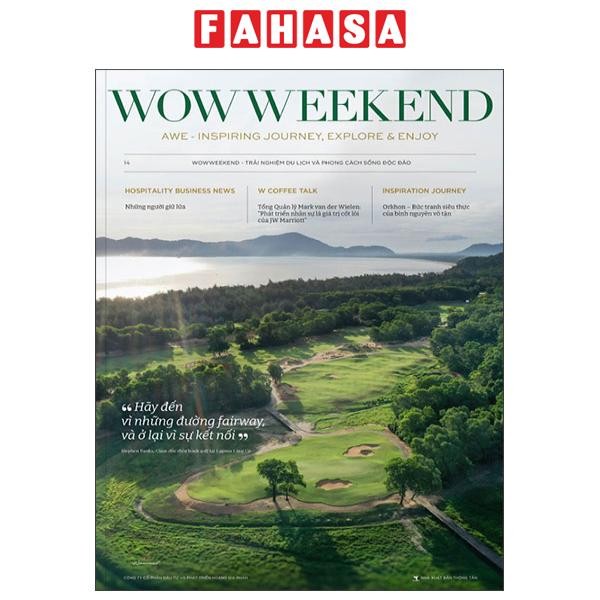 Sách Wowweekend - Vol.14 (Bìa Mềm)