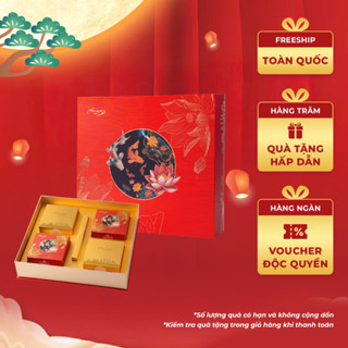  Bánh Trung Thu Hữu Nghị Thanh Nguyệt Tinh Khôi   4 bánh nướng 120G  