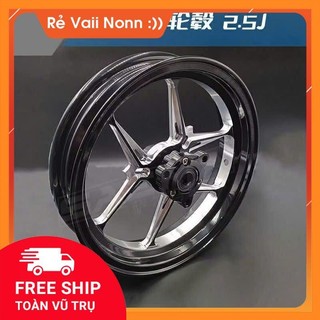 Vành Đúc DPS 6 Chấu, Chất Liệu Nhôm CNC , Kích Thước 10 Và 12 Inch Cho Xe Điện Và Xe Máy