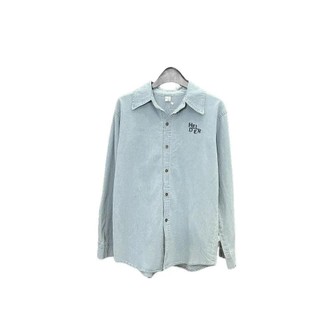 Áo sơ mi jean nữ tay dài trơn đơn giản thêu họa tiết nhỏ xinh freesize dưới 60kg Top Women