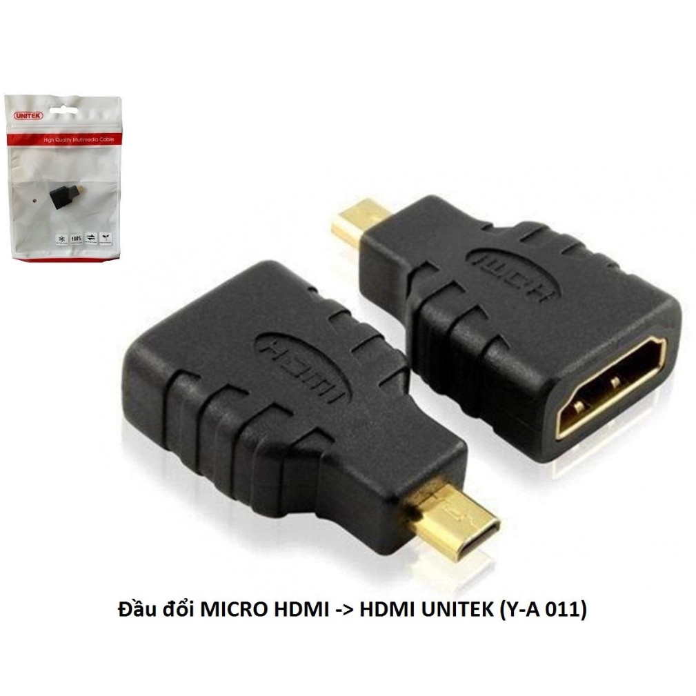 Đầu chuyển micro HDMI ra HDMI Unitek A011