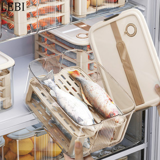 Nhà bếp, tủ lạnh, hộp bảo quản, máy làm giòn di động, tủ lạnh, thực phẩm nhiều lớp, bánh bao trái cây phân loại, tủ lạnh di động cắm trại