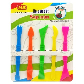 Bộ dao cắt sáp nặn dcsn-001
