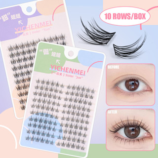 10 Hàng Lông Mi Giả Hoa Hướng Dương Tự Nhiên Lông Mi Giả Người Mới Bắt Đầu Dễ Dàng Áp Dụng Nối Mi Nữ Dụng Cụ Trang Điểm Mắt