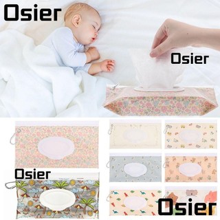 Túi đựng mỹ phẩm OSIER1, có khóa Túi đựng khăn ướt có thể tái sử dụng, Vỏ lật hữu ích Giá đỡ khăn lau di động có thể đổ lại ngoài trời