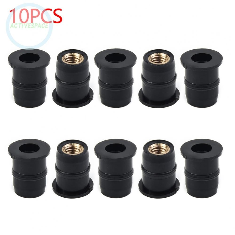 【NEW】Nuts For bodywork ATV applications Windshield Motorcycle Mounting Vibration