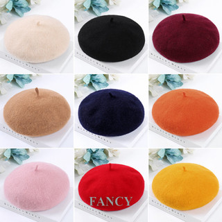 Hàng sẵn có Mũ nồi thông thường kiểu Hàn Quốc Len cổ điển Nhật Bản dành cho nữ