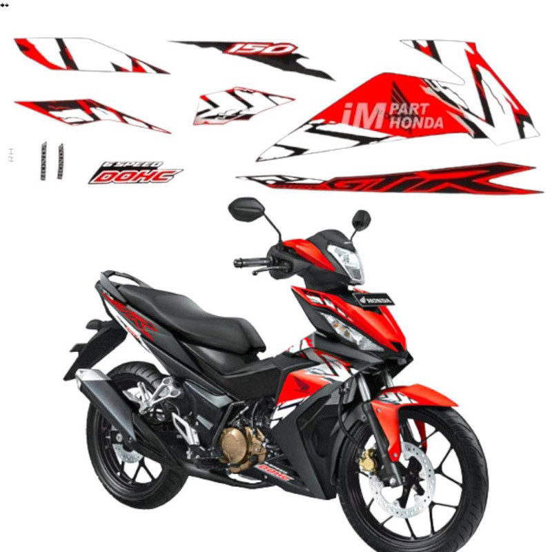 TEM GTR 150 ĐỎ ĐEN BÊN PHẢI / UP WINNER V1 ( ĐỜI 2018 ) / GTR 150
