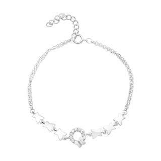 Lắc tay bạc đính đá PNJSilver XM00K000017
