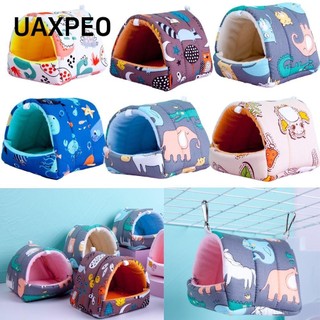 UAXPEO Giường Ngủ Ấm Áp Mềm Mại Nhiều Màu Sắc Dễ Thương Cho Thú Cưng Nhỏ Thỏ Sóc Chuột Hamster Lợn