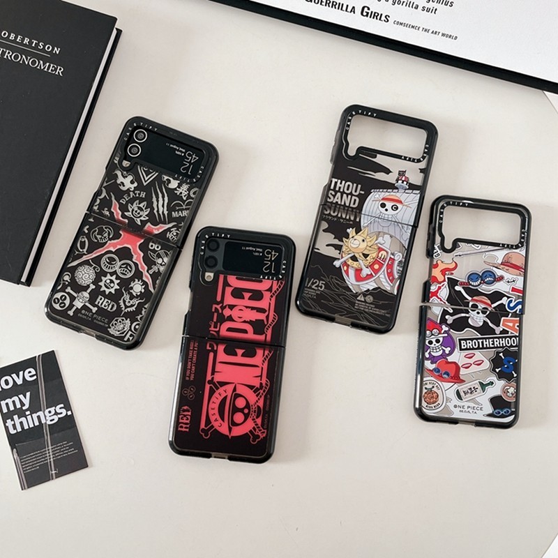 Ốp lưng cứng một mảnh CASETiFY Samsung Galaxy Z Flip 6 Flip 5 Flip 4 Flip 3 ZFlip6 Vỏ Acrylic trong 
