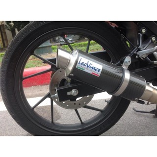 Lon pô Leovince full carbon có ống tiêu . DoChoiXeMay