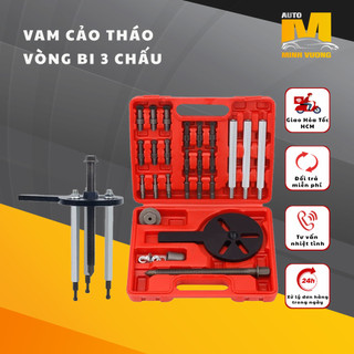 Bộ vam cảo bạc đạn trong 3 chấu đa năng tháo ổ bi vòng bi trong đa năng, Cảo vong bi rãnh giữa