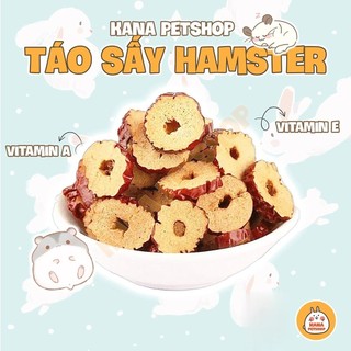 Táo Lát Sấy Khô 🐹FREESHIP🐹 Táo Đỏ Cắt Lát Sấy Khô Thức Ăn Dặm Dành Cho Hamster,Sóc Bay ÚC, Sóc , Thỏ , Bọ , Chinchilla