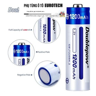 Bộ 04 Pin Sạc AA 1200mAh Doublepow (Hàng Chính Hãng)