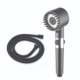[ Tặng Dây Vòi 1m5 ] Vòi Hoa Sen , Vòi Sen Tăng Áp Cao Cấp Hỗ Trợ Tăng Lực Nước - GNC