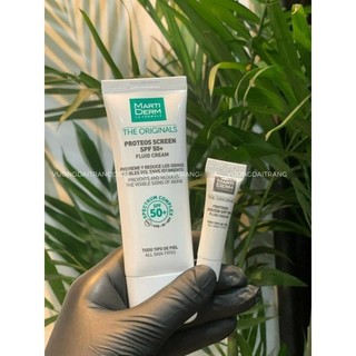 Kem chống nắng phổ rộng Martiderm mini 2ml - Dcpx Vương Đài Trang 