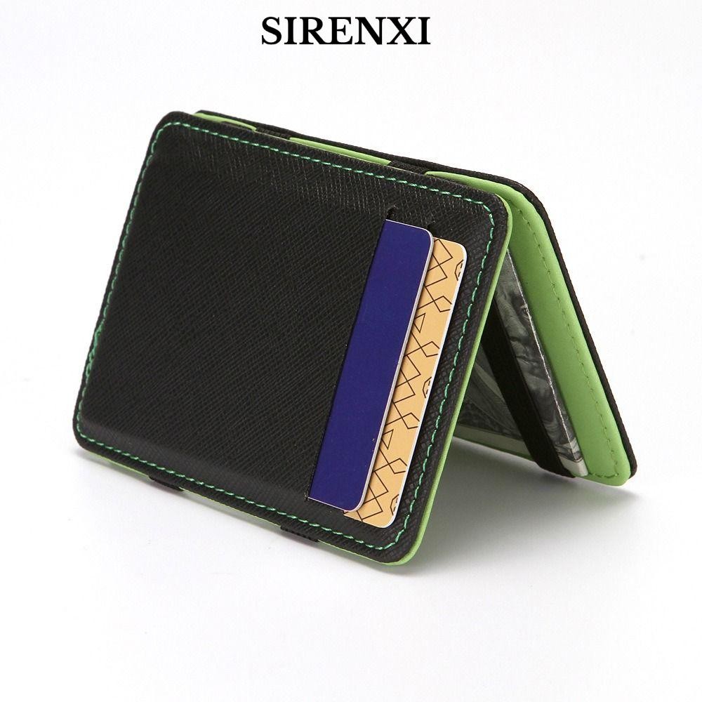 SIRENXI Ngắn Chất Liệu Da PU