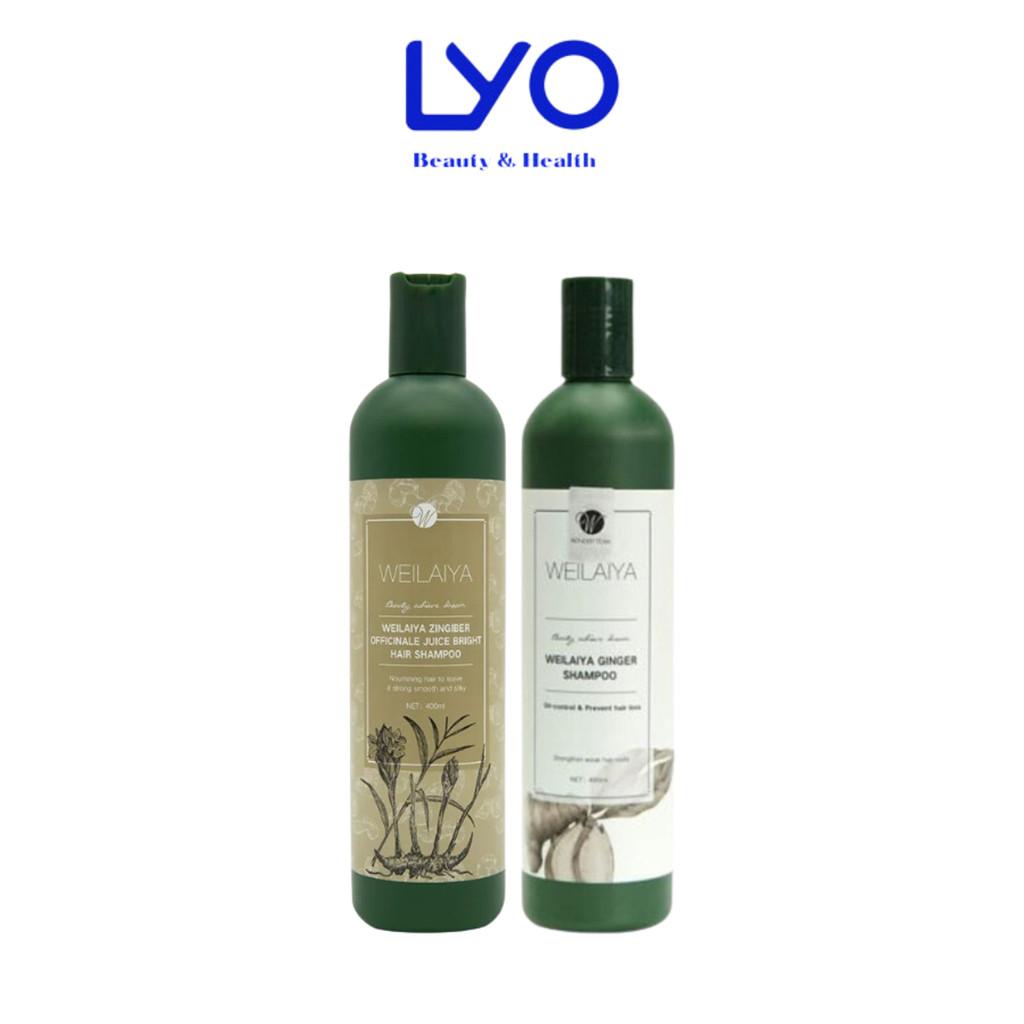 Dầu Gội Tinh Chất Gừng Nội Địa Trung Weilaiya Ginger Shampoo 400ml