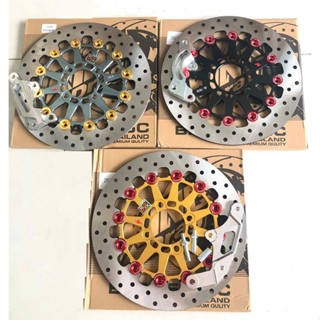 [ Đĩa + Pát ] Đĩa Kingdrag size 267mm kèm Pát trước CNC heo Zin cho mọi dòng xe đi mâm 4 lỗ Vario , Exciter , Sirius ,..