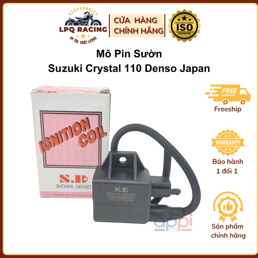 Mobin Sườn Crystal 110 / Suzuki Crystal 110 / 33410-35450-APPi Chính Hãng