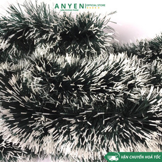 DÂY KIM TUYẾN ĐUÔI CHỒN XANH TRANG TRÍ NOEL GIÁNG SINH TRANG TRÍ TẾT - HÀNG ĐẸP